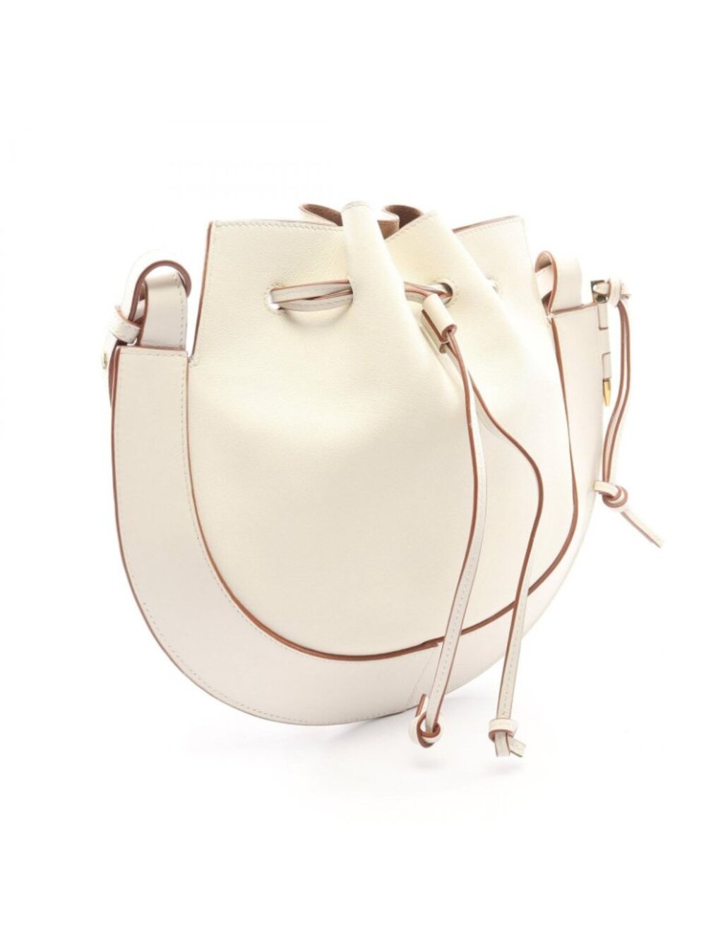 ★SOLD★ Loewe Shoulder Bag Off White Leather - Picture 2 of 7